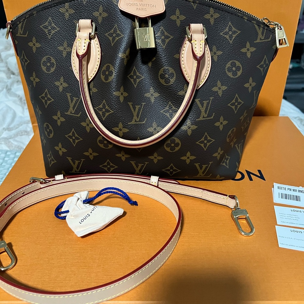 Louis Vuitton Boetie PM Brown Monogram Handbag